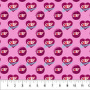 Cherry Coke Cap 44"/45" Fabric Per Yard