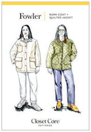 FOWLER Barn Coat + Quilted Jacket Pattern