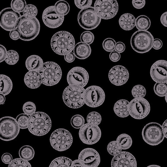 Sew Vintage - Buttoned Up - Black