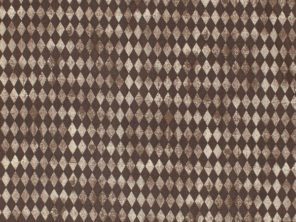 Romantic Garden - Argyle - Brown