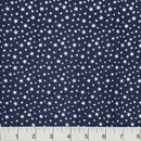 Patriotic Stars 108" Supreme Backings - White Stars on Navy