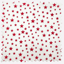 Patriotic Stars 108" Supreme Backings - Red Stars on White