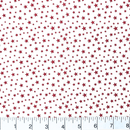 Patriotic Stars 108" Supreme Backings - Red Stars on White