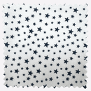 Patriotic Stars 108" Supreme Backings - Navy Stars on White