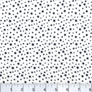 Patriotic Stars 108" Supreme Backings - Navy Stars on White