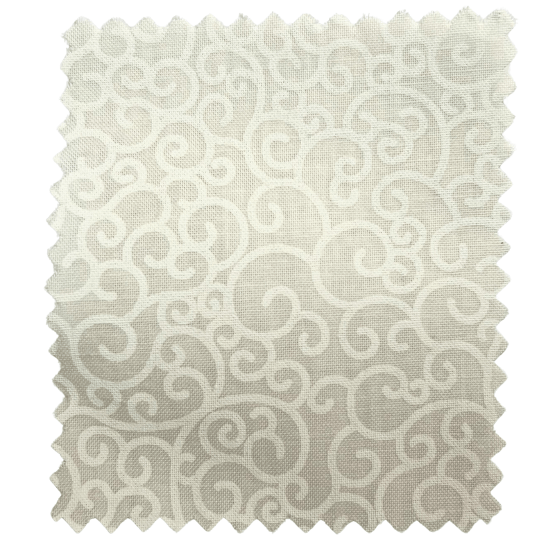 Supreme Tones - White on Cream - Swirls