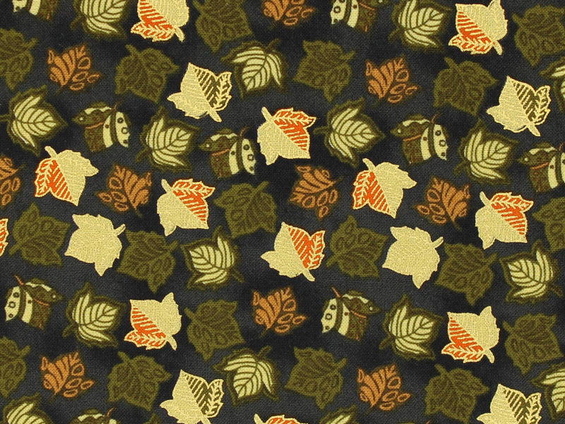 Golden Harvest - Metallic Leaves