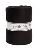 Solid Cuddle Wideback Cut 3 yd x 108/110 in - Black