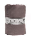 Solid Cuddle Wideback Cut 3 yd x 108/110 in - Charcoal