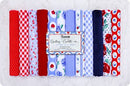 Quilting Cuddle Fat Quarter Bundle - Blue