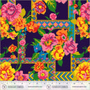 Canvas & Co. Indigo Nicola Cotton 44"/45" Fabric Per Yard