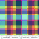 Canvas & Co. Multi Summer Plaid Cotton 44"/45" Fabric Per Yard