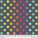 Carbon Disco Poms True Colors 43/44" Cotton Fabric Per Yard