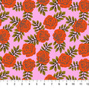 Yesterday - Carnation Vivid - Cotton 44"/45" Fabric Per Yard