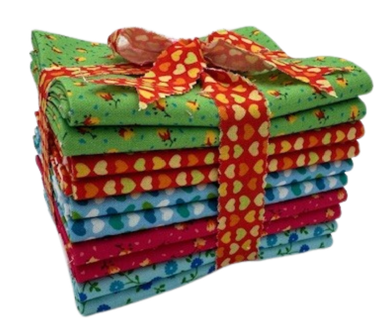 Sunny Days - Marcus Fabrics - Fat Quarter Bundle - 10 Pack