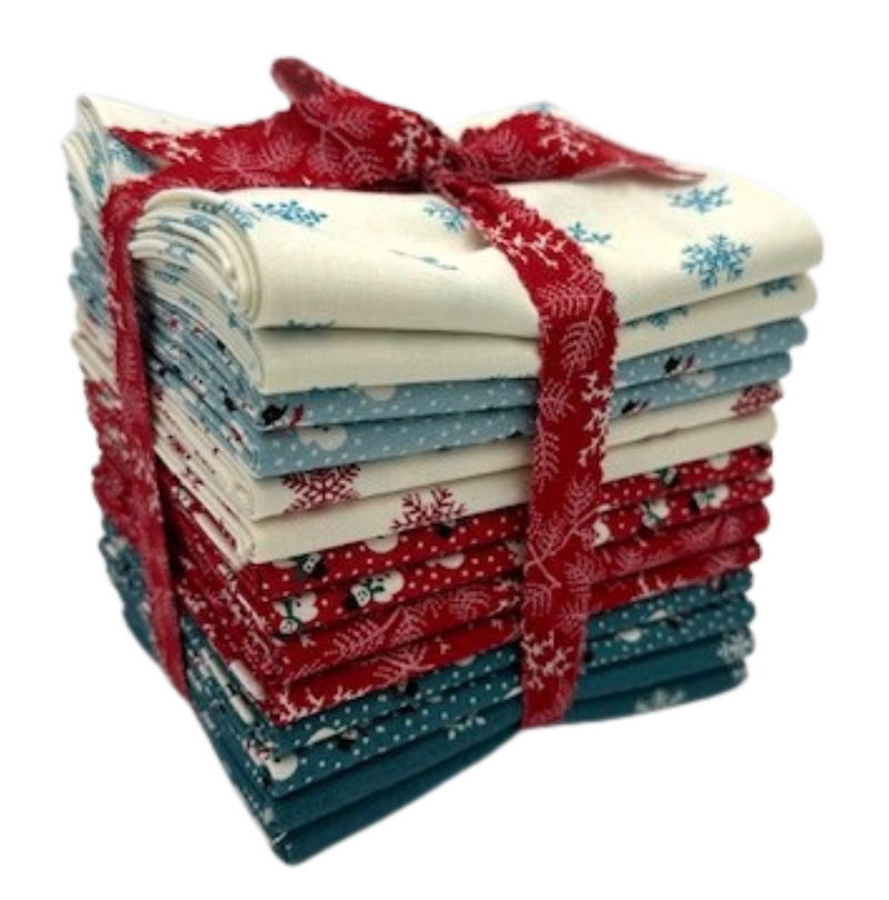 Winter in Snowtown - Henry Glass - Fat Quarter Bundle - 14 Pack