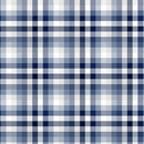 Classic Plaid Cloud Cuddle Blue Fabric per yard