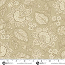 Coastal Tan Jacobean Forest Glen 108" Cotton Wideback Fabric per yard