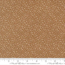 Cocoa Gingerbread Lane 44"/45" Cotton Fabric Per Yard