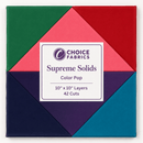 Supreme Solids - 10" Squares - Color Pop (42 Squares)
