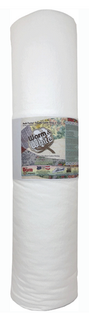 Warm & White® White Cotton Quilt Batting – 90" x 20 Yard Bolt