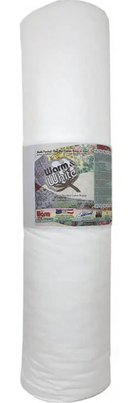 Warm & White® White Cotton Quilt Batting – 45" x 40 Yard Bolt