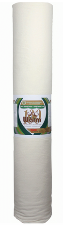 Warm 100® Premium 100% Natural Cotton Quilt Batting – 110" x 25 Yard Bolt