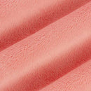 Coral Solid Cuddle 3 58/60" Fabric per yard