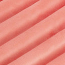 Coral Solid Cuddle 3 58/60" Fabric per yard