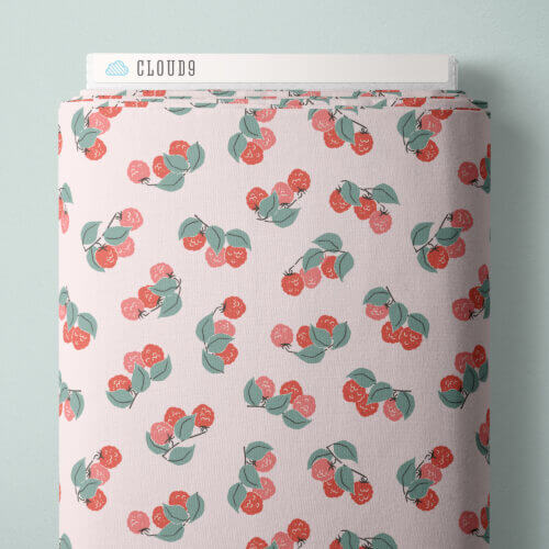 Cottage Garden - Raspberry Patch - Pink