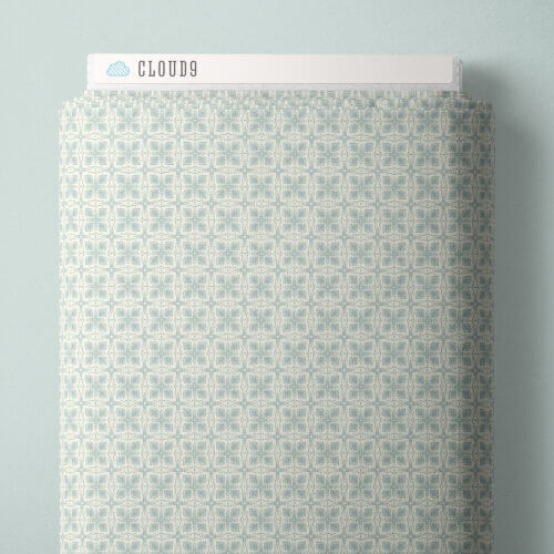 Cottage Garden - Tiled Path - Turquoise