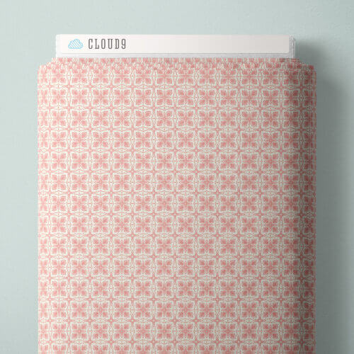 Cottage Garden - Tiled Path - Pink