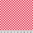 Cottage Rose Lane Gingham Quilting Cuddle Candy Apple Fabric per yard