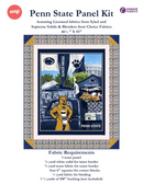 Penn State Nittany Lions - Tailgate Panel - Quilt Kit