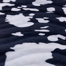 Cow Print Velboa Faux Fur