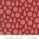 Cranberry Gingerbread Lane 44"/45" Cotton Fabric Per Yard
