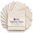Supreme Tones Cream Charm Pack - 42 Squares