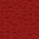 Crimson Military Convoy Path to Freedom Cotton 44"/45" Fabric Per Yard