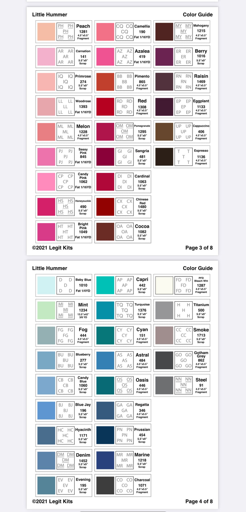 Little Hummer Pattern