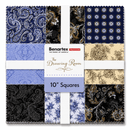 The Drawing Room by Benartex - 10" Squares (42 Cuts)