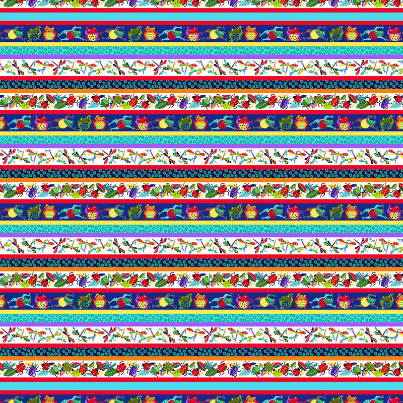 Pond Life - Repeated Stripe