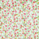 Embroidered Eyelet - Rosebuds - Red