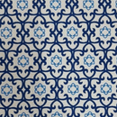 Every Day Prints - Medallion - White/Blue