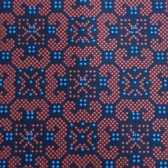 Every Day Prints - Medallion - Blue/Red