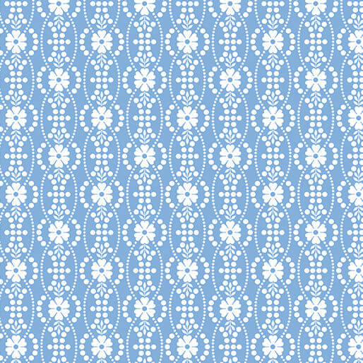 French Romance - Octavia - Blue