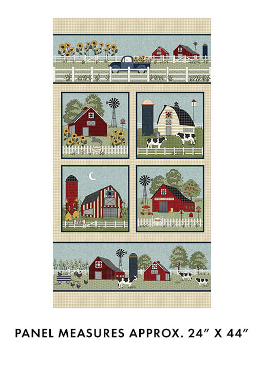 Heartland - Farm Scene Panel