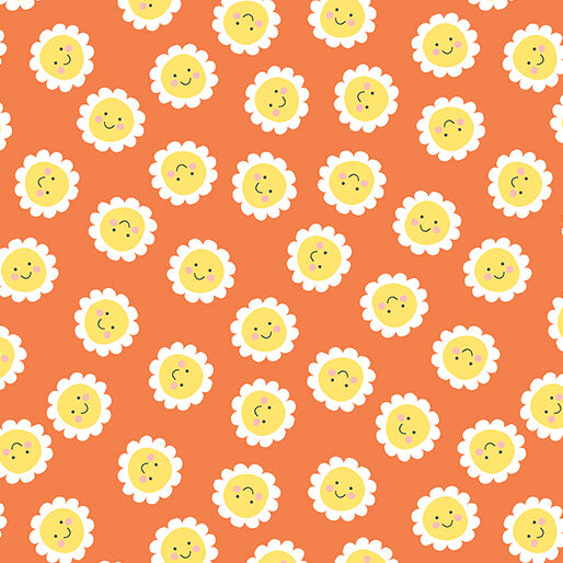 Playhouse Pals - Sunny Side - Coral