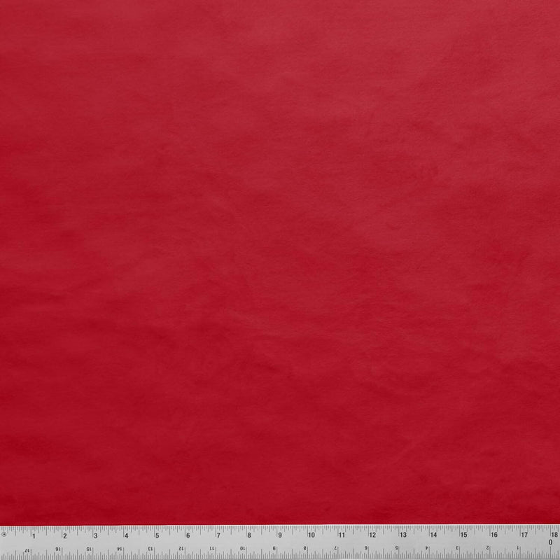 Minky Solid - Cherry Red