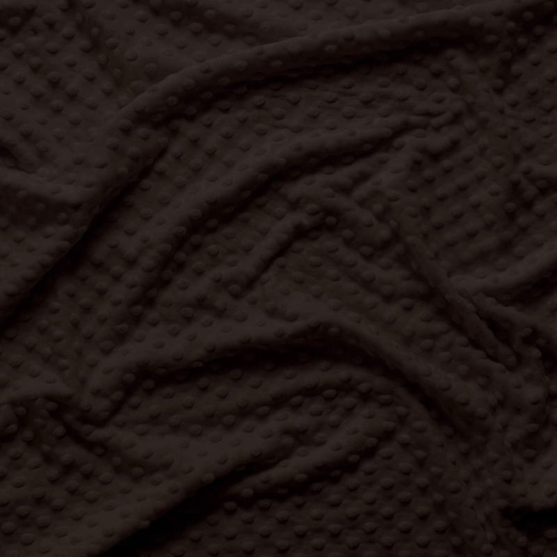 Minky Dot - Dark Chocolate