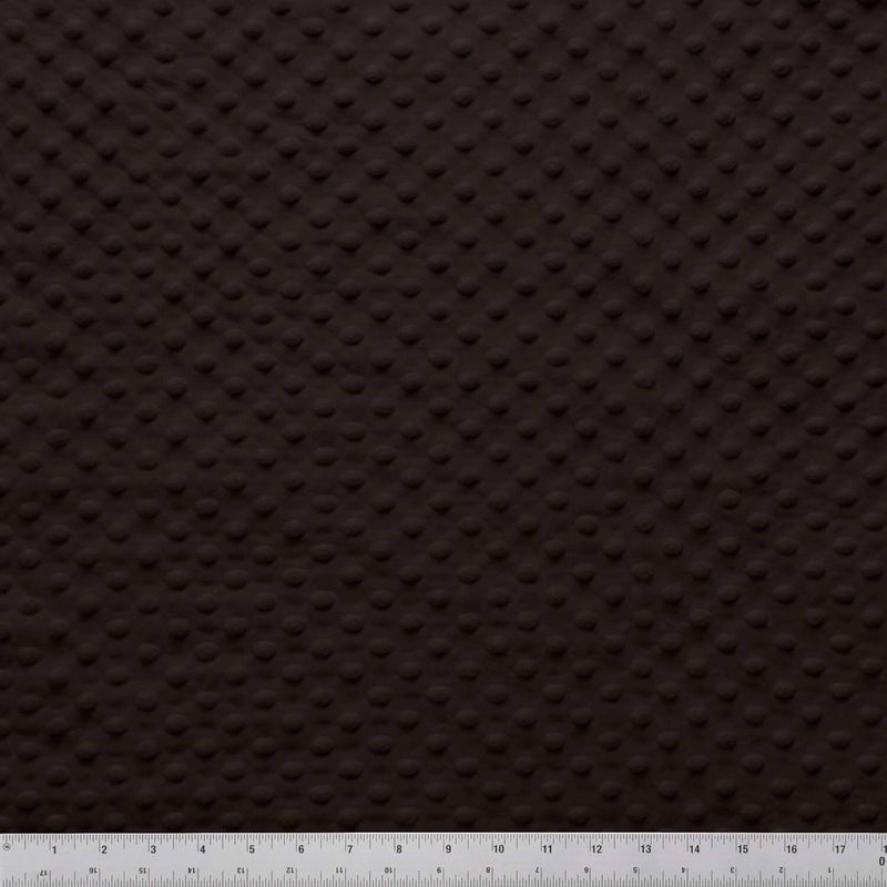 Minky Dot - Dark Chocolate